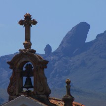 Rocky landscape of Ouro Preto